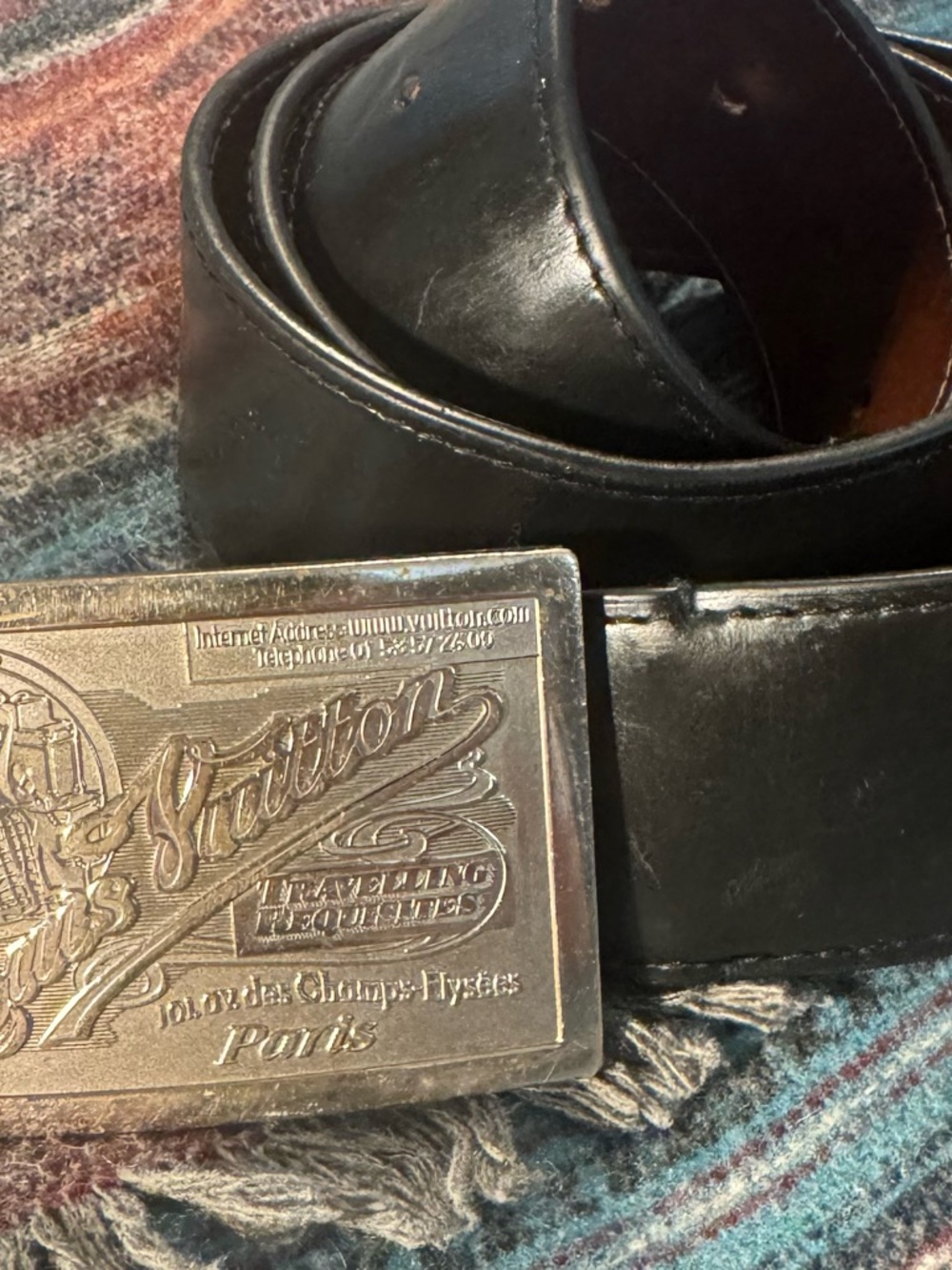 Ladies Louis Vuitton leather belt! - Picture 2 of 10